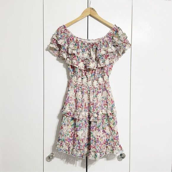 Btfl-Life Off the Shoulder Mini Dress Size M - Picture 5 of 6